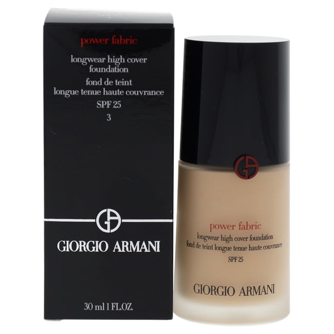 giorgio armani power fabric longwear high cover foundation spf 25