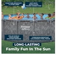 thumbnail image 5 of Bestway APX 365 22'x52" Metal Frame Above Ground Pool w/ Sand Filter Pump, Ladder & Cover, 5 of 10