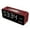 Red, variant on Wireless Bluetooth Speaker Big LED Display Alarm Clock Portable Stereo Subwoofer Speaker AUX TF USB MP3 Player FM Radio ,Accurate Channel Search