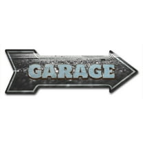 SignMission 6 x 18 in. Indoor & Outdoor Decor Direction Sticker Vinyl Wall Decals - Garage 2 - 24 in.