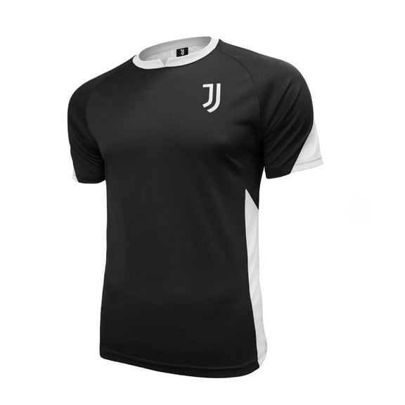 Icon Sports Juventus Striker Adult Mens Game Day Shirt Black/White [Large]