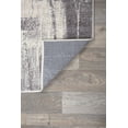 thumbnail image 3 of Contemporary Modern Abstract Area Rug 3' 3" x 5' Black, 3 of 4