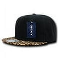 thumbnail image 2 of Decky 987-LEOPARD1 Animal Pattern Snapback, Leopard Yellow, 2 of 2