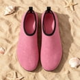 thumbnail image 5 of hzomhy Women'S Quick Dry Water Shoes Non-Slip Aqua Socks For Beach Swimming Yoga Hiking And Outdoor Activities Lightweight Flexible Slip-On Footwear Pink, 5 of 6