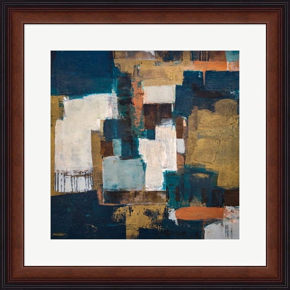 Great Art Now Promenade a Sienne by Brigitte Balbinot, Framed Wall Art, 24W x 24H