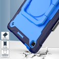 thumbnail image 5 of elitegadget Case for Samsung Galaxy Tab S6 Lite 10.4" 2024/2020/2022 - Heavy Duty Impact Resistant Case Cover with Rotating Ring Stand (Navy Blue/Blue), 5 of 5