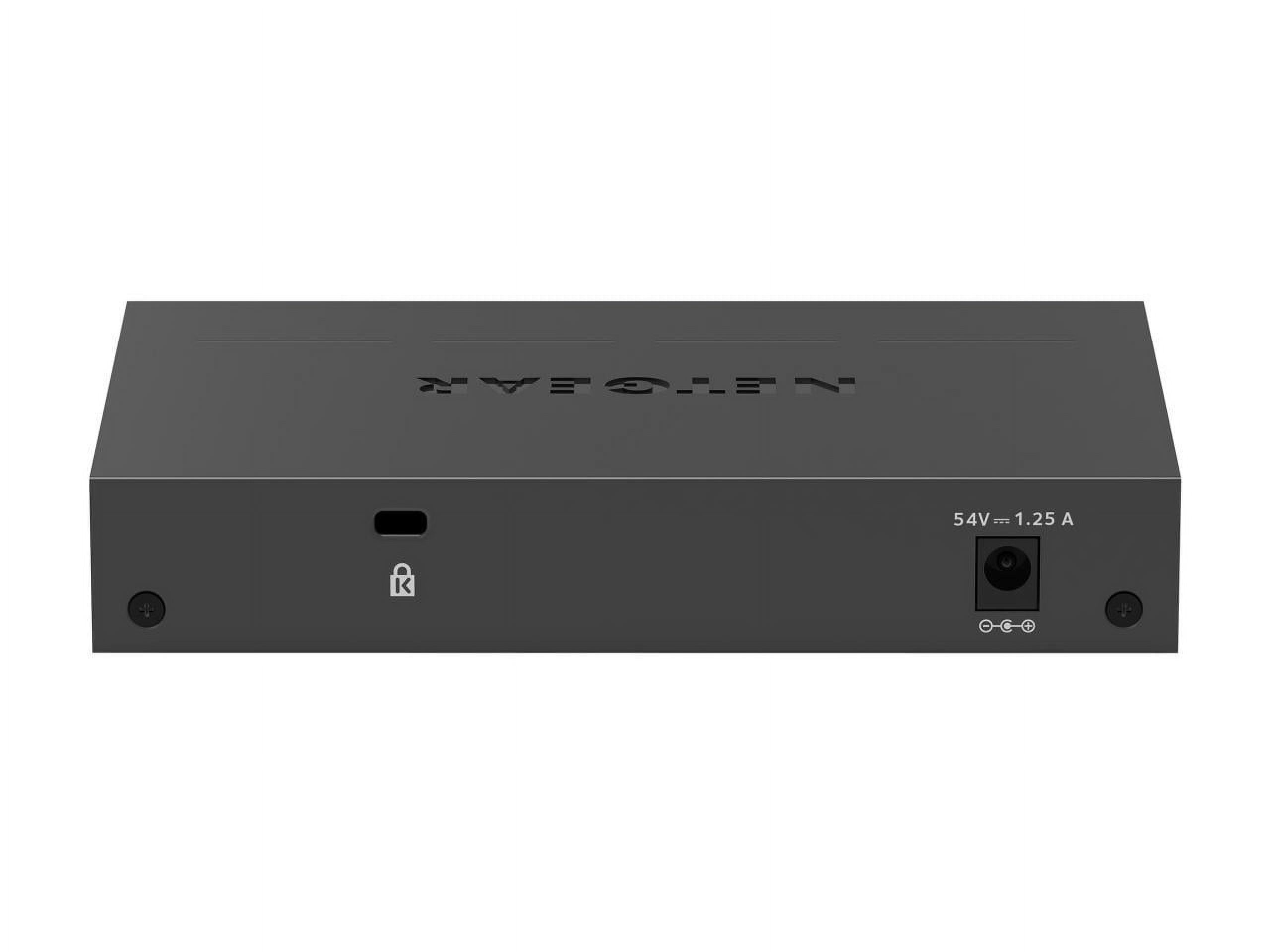 Netgear 5-Port Gigabit Ethernet SOHO Smart Managed Plus PoE Switch with 4-Port PoE+