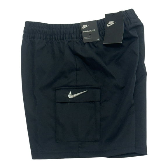 Nike Womens Sportswear Swoosh Cargo Shorts Size Small CZ9381-010