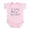 Petal Pink, variant on CafePress - Heart New Big Sister Infant Bodysuit - Baby Light Bodysuit, Size Newborn - 24 Months