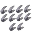 thumbnail image 4 of Organizador de ranuras para zapatos, zapatero para zapatillas, tacones altos, zapatos deportivos Gris, 4 of 9