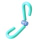 thumbnail image 1 of Equipo De Ejercicios Para Piernas Delgadas, Pecho Músculo, Dispositivo De Entrenamiento Familiar Para Caderas, Azul, 1 of 5