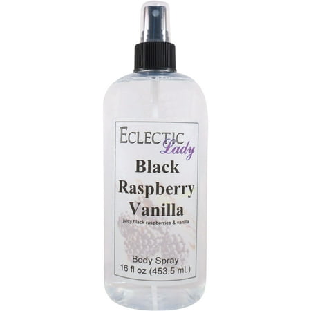 Black Raspberry Vanilla Body Spray, 16 ounces