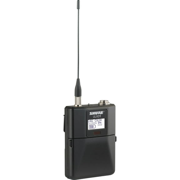 Shure ULXD1 Digital Wireless Bodypack Transmitter with LEMO Connector, G50: 470.125 - 533.925MHz Frequency Band