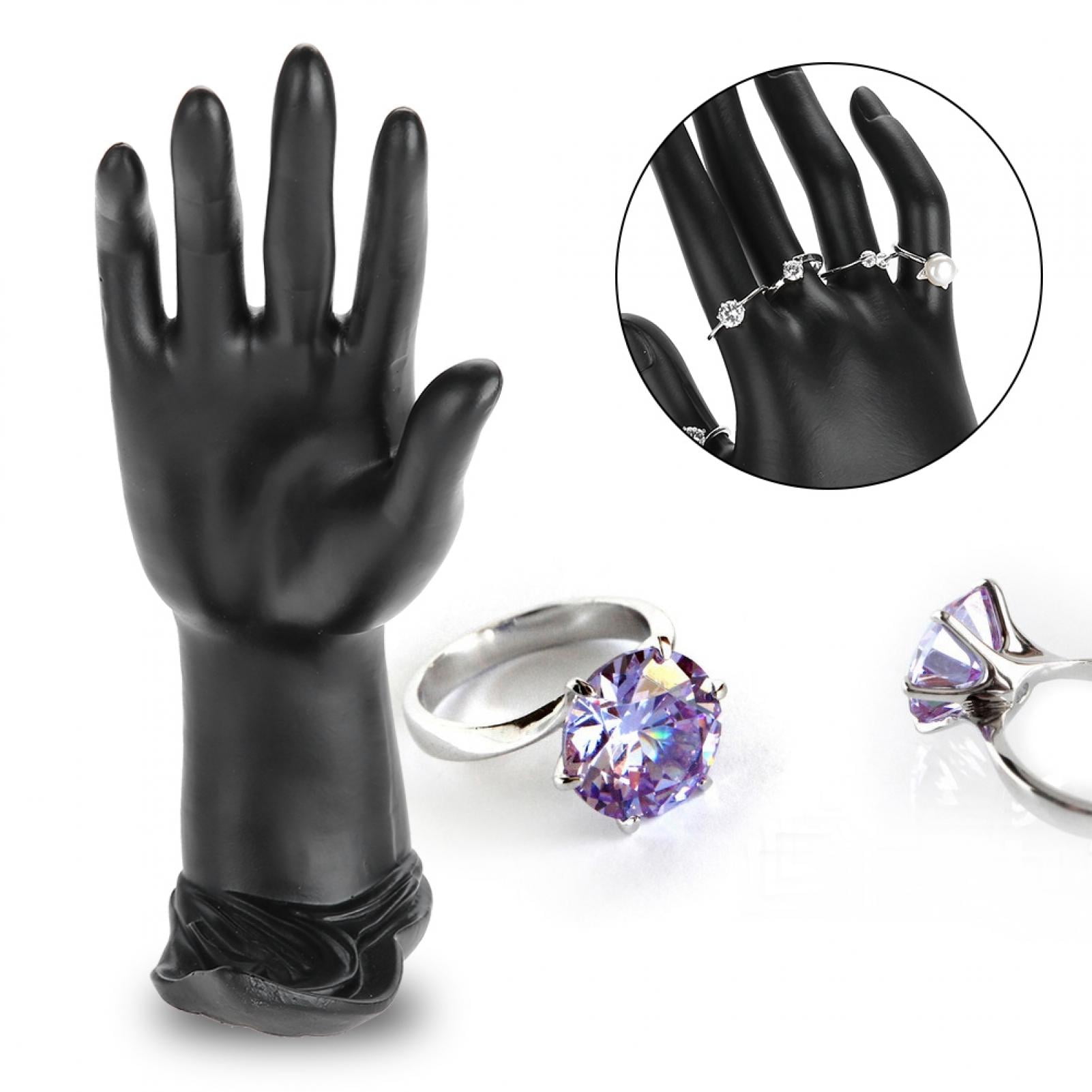 1 Pair Female Hand Mannequin Jewelry Ring Bracelet Display Holder/Stand/Rack 