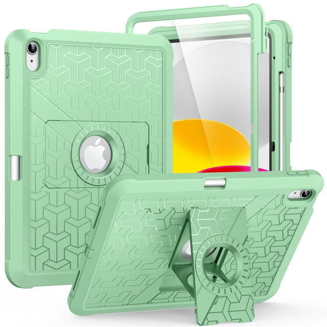 Funda para tablet MoKo para iPad 11.ª y 10.ª generación 11/10.9 pulgadas, color verde