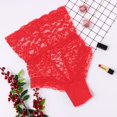 thumbnail image 1 of S-XXXL tallas grandes sexy bragas de encaje de cintura alta, tangas, ropa interior hueca, lencería Tan Jianjun unisex, 1 of 2