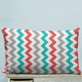 thumbnail image 1 of Funda de almohada ABPHQTO Chevron Blanco 50x75 cm, 1 of 2