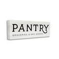 thumbnail image 3 of Stupell Industries Rustic Pantry Sign Text Groceries Dry Goods Canvas Wall Art, 48 x 20, Design by Daphne Polselli, 3 of 5