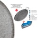 thumbnail image 3 of Comal Grande Antiadherente Italiano 30cm Vencort, 3 of 3