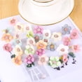 thumbnail image 3 of Miniflores artificiales de seda para decoración del hogar, cabezas de margaritas falsas de 2cm para corona, álbum de recortes, boda, Día de San Valentín, 100 unidades, 3 of 4