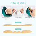 thumbnail image 5 of Heel Cushion Inserts Shoe Pads For Loose Footwear Prevention Grips Liners Blister, 5 of 8