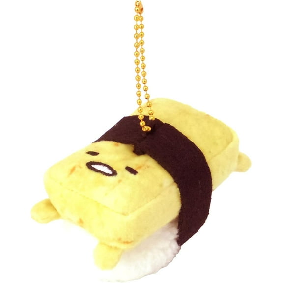 Sanrio Gudetama Mascot Egg Sushi Keychain Plush