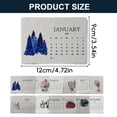 thumbnail image 3 of Plantable Seed Calendar 2027 Wildflower Paper Calendar with Stand,Eco-Friendly Seed Garden Calendar 12 Months, Sustainable Monthly Desk Planner for Gardening Decor Gifts, 3 of 7