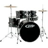 PDP by DW Z5 5-Piece Shell Pack with Hardware Charcoal Black
