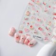 thumbnail image 3 of Pegatinas de uñas ZOAZJINAZ Valentine 3D autoadhesivas, 1 hoja, 3 of 7