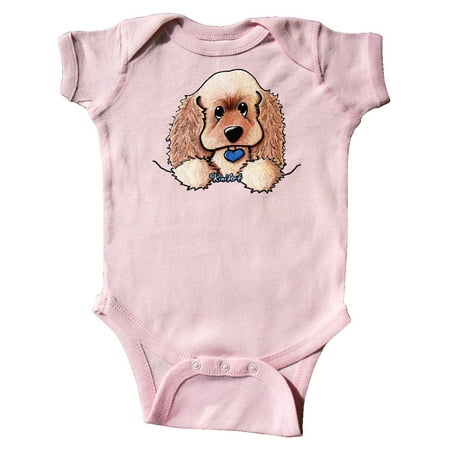 

Inktastic Pocket Cocker Spaniel Gift Baby Boy or Baby Girl Bodysuit
