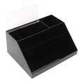 thumbnail image 1 of Boîte de Compartiment d'Extension de Cils, Rangement Acrylique Antipoussière avec Couvercle Rabattable, Conception de Grande Capacité, 9 Trous pour un Accès Facile, Coussinet de Pied Antidérapant Adapté pour la Maison Ou Salon de Beauté, 1 of 8