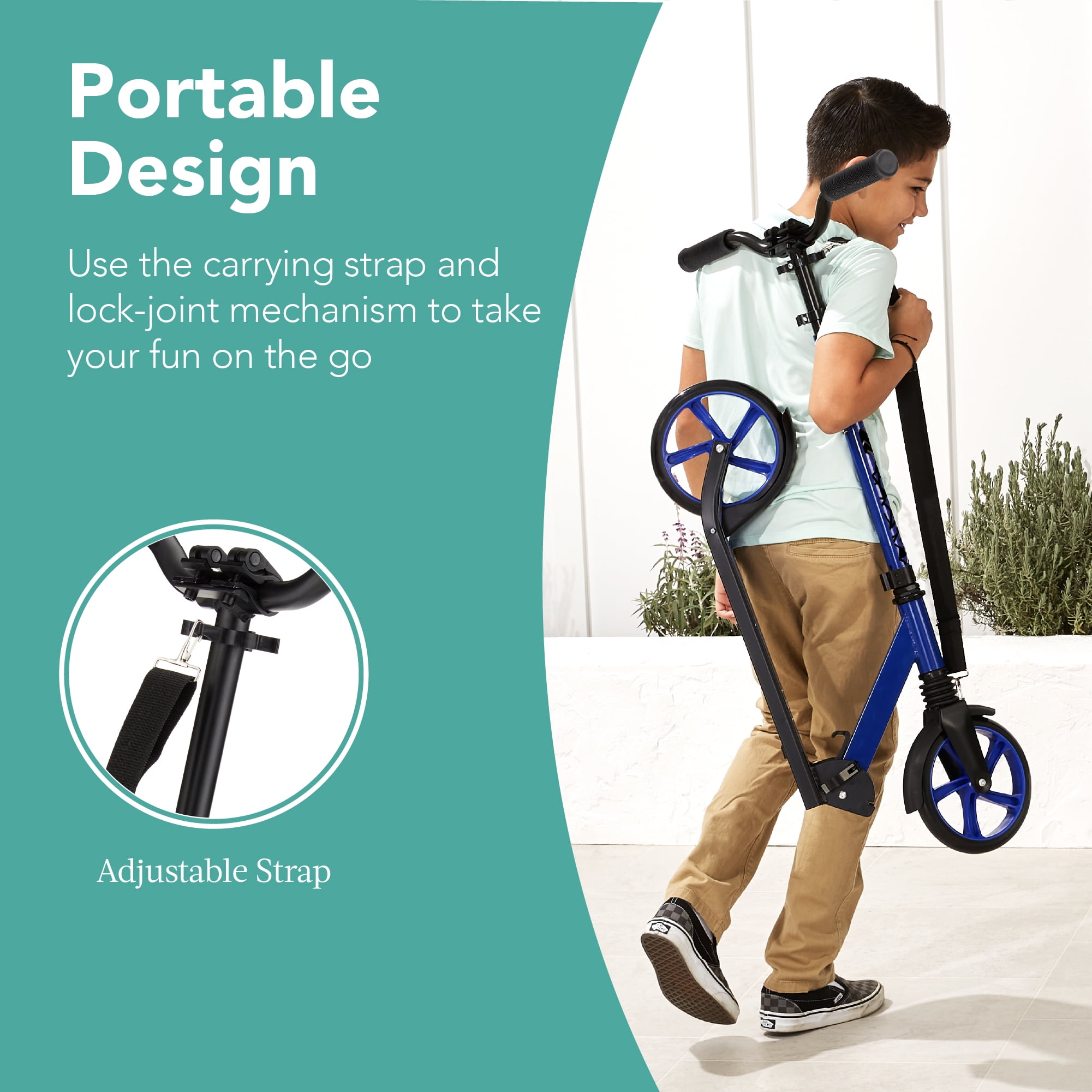 Best Choice Products Kids Height Adjustable Kick Scooter w Best Choice Products Kids Height Adjustable Kick Scooter w
