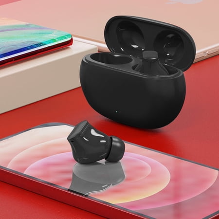 Earphone wireless Hwkond Bluetooth 5.2 Wireless Earbuds Low-power Noise Cancellation Binaural Stereo HD Sound Quality For Sports / Office Black Up To 60% Off