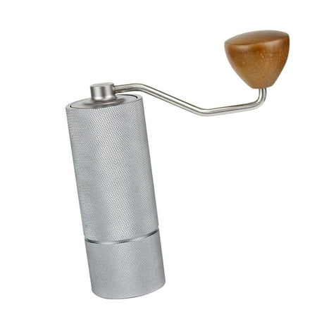 

Manual Coffee Mill with Adjustable Coarseness Settings for Holiday Gifts Gray