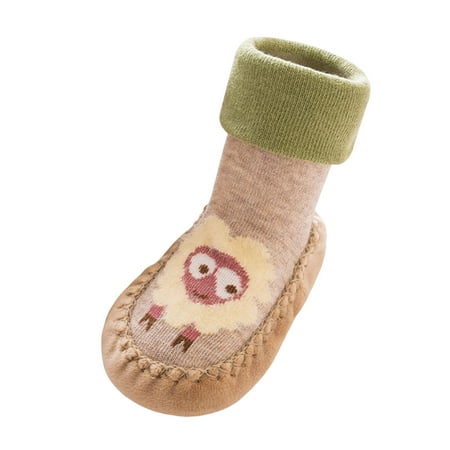 

Youmylove Boys Girls Baby Socks Shoes Toddler Shoes Floor Socks Shoes Sheep Cartoon Shoes Outwear Child Leisure Footwear Walker