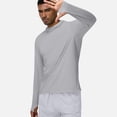 thumbnail image 5 of Maqroz UV Protection Clothing Men UPF 50+ Hooded Long Sleeve Athletic Workout Shirt Lightweight Quick Drying Fishing Hiking Jersey with Thumb Holes, 5 of 9