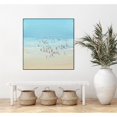 thumbnail image 3 of Giant Art Toile 30x30 Plage Jour II Encadrée en Multicolore, 3 of 3