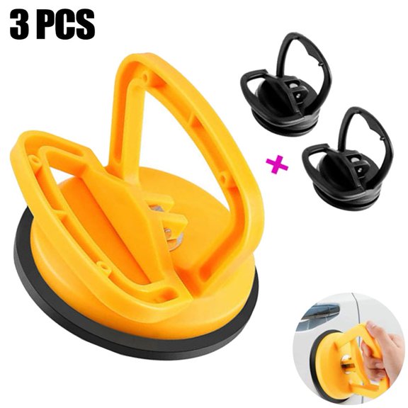 3* Super Suction Cup Car Dent Remover Repair Tool Glass Handle Lifter Brand New