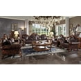 thumbnail image 4 of ACME Picardy Chair with 1 Pillow in Vintage Cherry Oak & PU, 4 of 5