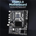 thumbnail image 2 of Placa Base De Computadora X58M 2,0 M-Atx De Doble Canal Ddr3 Ecc 32G Usb 2,0 Sata 2,0 Placa Base Compatible Con Cpu De La Serie Lga1366 Guardurnaity EL012667-00, 2 of 6