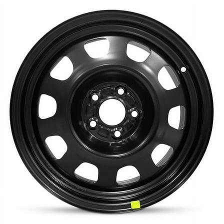 New OEM Surplus Wheel 17x6.5 in for 2007-2017Jeep Compass Painted Black 17 inch Steel Rim