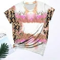 thumbnail image 2 of Cute Summer Crop Tops for Women Womens T Shirts Loose Fit Summer Clothes Outfits Women Over 50 Everyday, 2 of 4