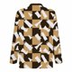 thumbnail image 5 of Blusa de manga larga con estampado digital colorido y media cremallera para hombre Pompotops  oipoqjl47137, 5 of 5