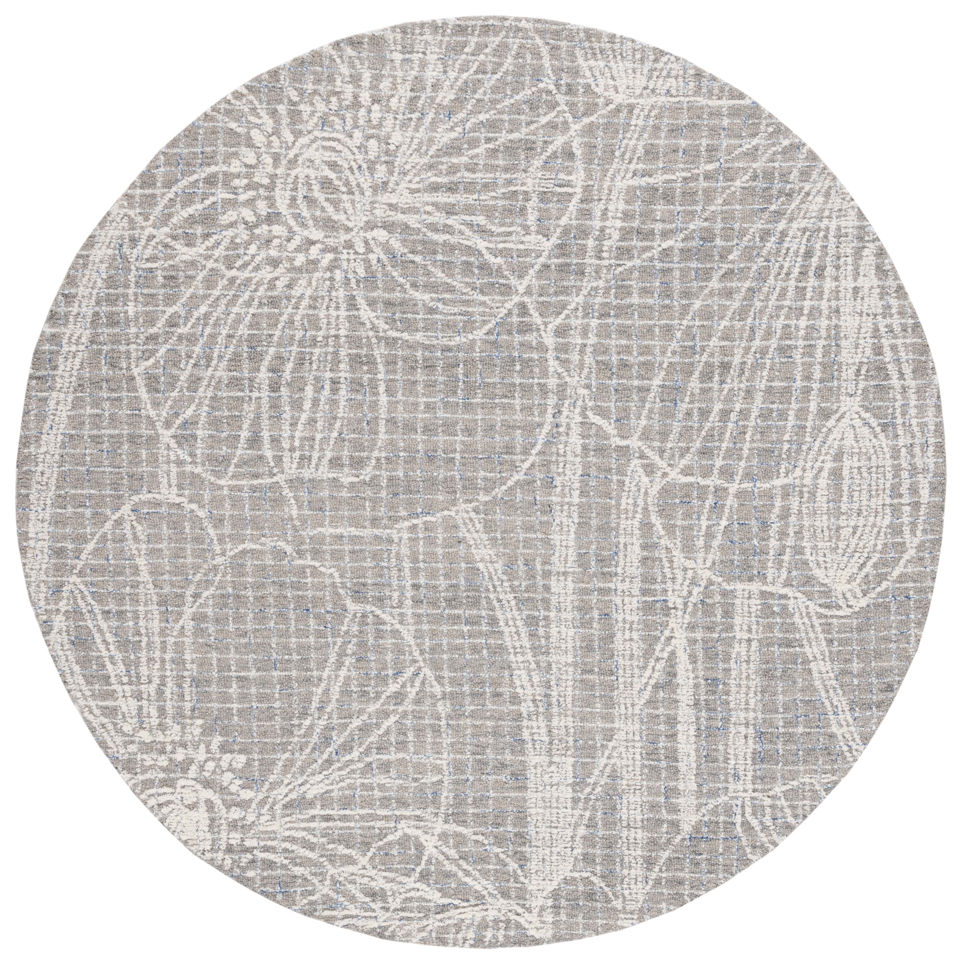 Safavieh Metro Devona Floral Area Rug, Beige/Ivory, 6' x 6' Round