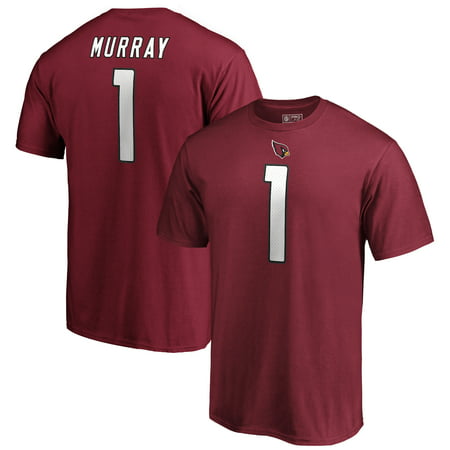 Kyler Murray Arizona Cardinals NFL Pro Line by Fanatics Branded Authentic Stack Name & Number T-Shirt -