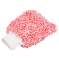 thumbnail image 4 of Plush  Mitt, Microfiber Car Wash Glove Universal Good Absorbency  For Maintenance Red, 4 of 8