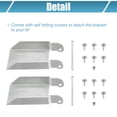thumbnail image 4 of 2 Set Front Storage Lid Replacement Hinge Kit for Polaris Sportsman 450 570 850 2015 2016 2017 ATV Aluminum Brackets, 4 of 7