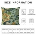 thumbnail image 5 of Creowell  Spring Green Flowers Chinoiserie Pillow Covers Lighe Green Floral Throw Pillows Vintage Sage Green Decor Cushion Cover Patio Furniture Sofa Bedroom Indoor Outdoor, 5 of 5