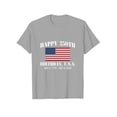 thumbnail image 4 of Conairie Women Patriotic Shirts Short Sleeve Loose Crew Neck 4th of July T Shirt With American Falg Print Basic Work Tee Vacation Clothes Grey L, 4 of 4