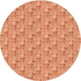 thumbnail image 1 of Ahgly Company Indoor Round Patterned Brown Sand Brown Area Rugs, 8' Round, 1 of 6